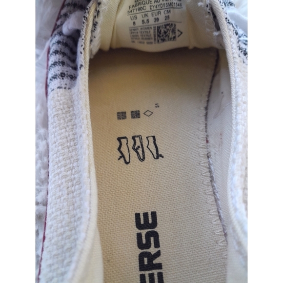 Women’s Converse slip on shoes Converse Fancy Espadrille sz 8 - Picture 7 of 10